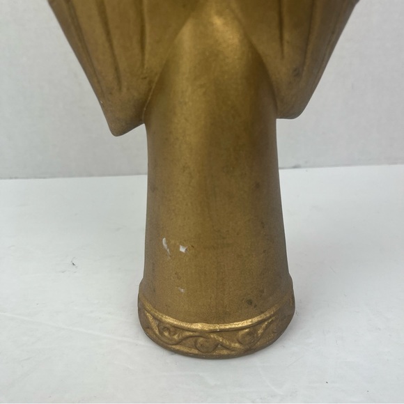 70s vintage gold ceramic Angel-MCM,kitschy-10.5” - Picture 7 of 12